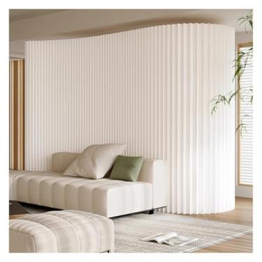 Imagem de Room divider Biombo de papel simples, para sala de estar, área de lazer, escritório, divisória de privacidade expansível e dobrável, divisória de parede flexível.(200X240CM/6.5X7.8FT)