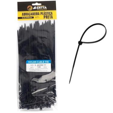 Imagem de ABRACADEIRA DE NYLON 100PCS 3,6X200MM