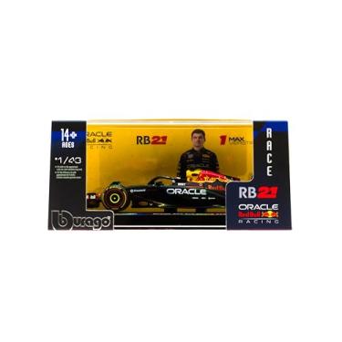 Imagem de 1:43 RACE FORMULA ORACLE RED BULL RB21 W/HELMET (2025)