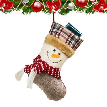 Imagem de Meias De Natal Da Família - Decorações Fofas Para Meias De Natal,Decoração De Para Pendurar | Para Recheio De Guloseimas Doces Chocolates Prémios Mantel Da Lareira Feriado Em Família