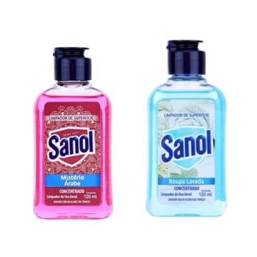 Imagem de Kit 2 Limpador Perfumado Concentrado 120ml para Ambientes e Superfície