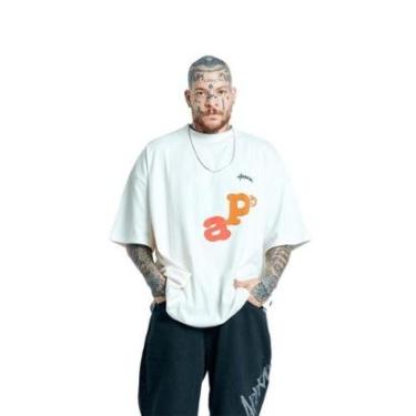 Imagem de Camiseta Approve Huge Letters Masculino Off White P-Masculino