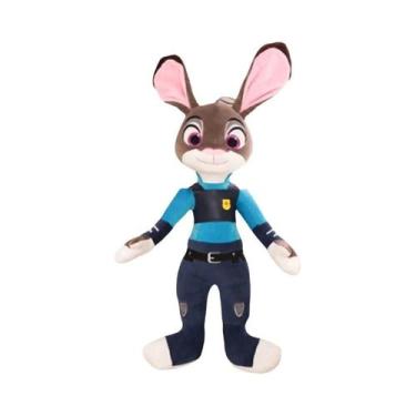 Imagem de Boneco De Brinquedo Fofo Disney Zootopia Nick Wilde Judy Hopps 40-50Cm