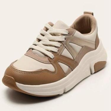 Imagem de Tênis Street Recort Feminino Conforto Modare Tam Expecial 7401.102 N°40-Feminino