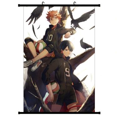 Imagem de Pôster de pintura de parede em tela Hinata Shoyo de Haikyuu