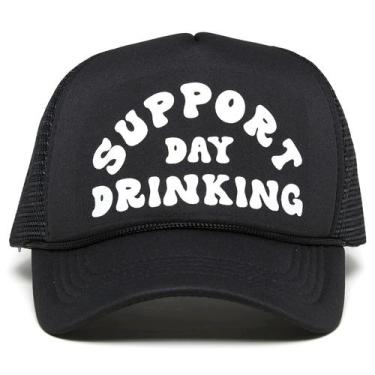 Imagem de Chapéu de caminhoneiro Funky Junque Support Day, bebendo para mulheres