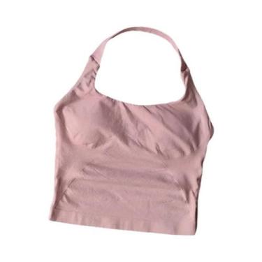 Imagem de Top De Yoga Feminino Sexy Com Alças, Rápido Secagem, Com Suporte Integ