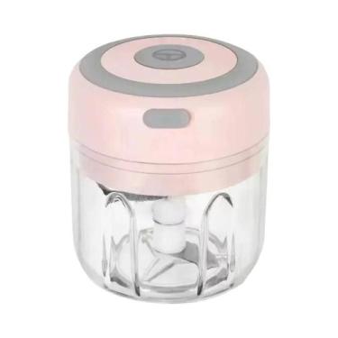 Imagem de Mini Processador De Alimentos Elétrico Portátil USB Para Alho E Vegeta