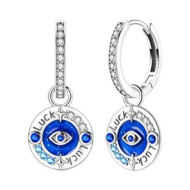 Imagem de Brinco original 925 prata esterlina cereja arco pendientes para mulher