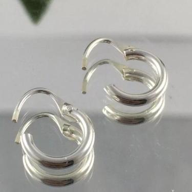 Imagem de Promoção Brinco Feminino Prata Maciça 925 Argola 8 Mm - Lojas La&Amp;N