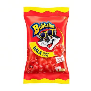 Imagem de Bala Morango Bubbaloo 15g