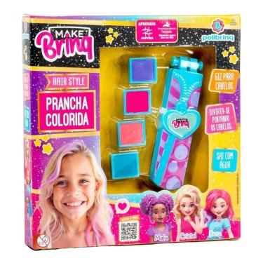 Imagem de Prancha para Colorir Cabelos MakeBrinq MK81 - Polibrinq