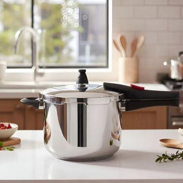 Imagem de Panela de Pressão Brinox Ultra Inox 6L Fundo Triplo Compatível com Ind