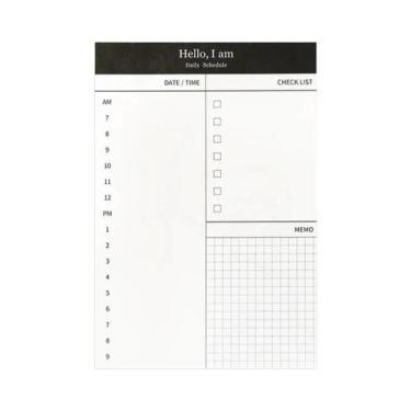 Imagem de Mini Planejador Diário, Agenda Semanal, Lista De Tarefas Para Mesa, Ca