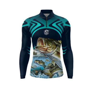 Imagem de Camisa Pesca Manga Longa Masculina Proteção Uv Térmica-Masculino
