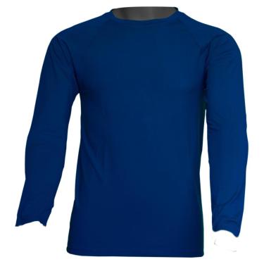 Imagem de Camisa Segunda Pele Manga Longa em Poliamida C/ Elastano UV Compressão Slim-Masculino