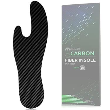 Imagem de Palmilha de fibra de carbono, palmilhas para fascite plantar, palmilhas para dor nos pés para grama, fraturas nos pés, hálux rígido e limite, inserções de sapato para mulheres e homens - Alternativa