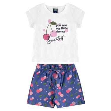 Imagem de Conjunto Cerejinhas Blusa e Short Bee Loop-Feminino