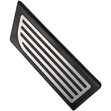 Imagem de Capa de pedal para Tesla Model 3 2017-2019, acelerador de pedal de carro, combustível a gás, descanso de freio, cobertura de alumínio, 1 peça de descanso de atualização