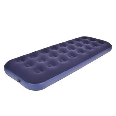 Imagem de Colchão Inflável Solteiro - Colchão de Ar para Camping, Casa e Visitas - 186x76x22cm - Estrutura Honeycomb Reforçada