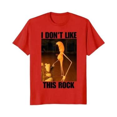 Imagem de Camiseta Gráfica De Manga Curta Feminina Marcus the Worm I Don't like 