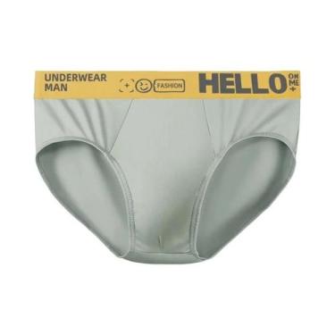 Imagem de Cuecas Esportivas Masculinas plus Size Em Seda Gelada, Secagem Rápida,