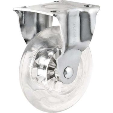 Imagem de Rodízio Fixo Leve 2", de Poliuretano, Transparente, Vonder OstenVonder