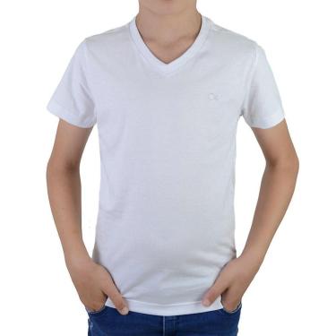 Imagem de Camiseta Infantil Masculina Ogochi Essencial MC Branca 0060-Masculino