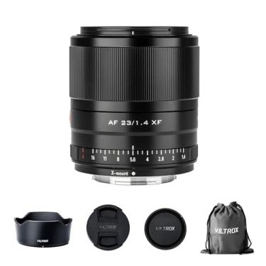 Imagem de VILTROX Lente 23 mm f/1.4 XF para Fuji X-Mount, foco automático, lente grande angular APS-C Prime, compatível com câmera Fujifilm X Mount X-T2 X-T3 X-T4 X-T30 X-T20 X-PRO2 X-H1 X-E4 X-S10