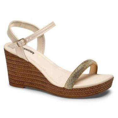 Imagem de Sandália Mississipi Anabela Feminina MF513-Feminino