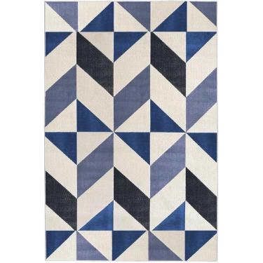 Imagem de Tapete Para Sala Lyre Azul 1,00x1,50 São Carlos