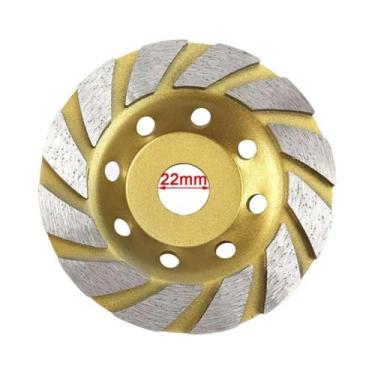 Imagem de Disco De Desbaste Diamantado Turbo De Tamanho Grande Para Concreto, Pe