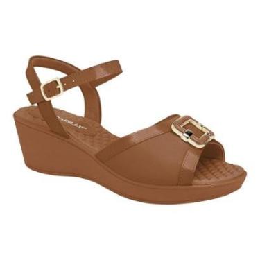 Imagem de Sandália Anabela Piccadilly 540419 Feminino-Feminino