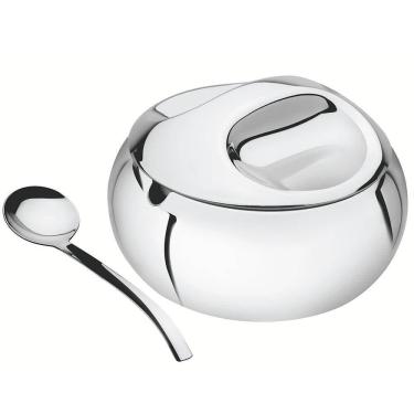 Imagem de Kit Para Farinha Tramontina Service Em Aço Inox 13,5 Cm 2 Peças 64400510