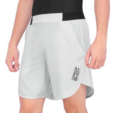 Imagem de Shorts Drop Shot Ralff Abreu W25 Cinza Claro-Masculino