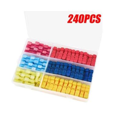 Imagem de Kit De Conectores De Fio T Tap De 60-480 Peças, Terminais De Emenda Rá