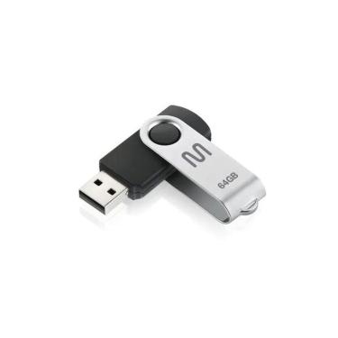 Imagem de Pen Drive Multilaser Twist 64gb Usb 2.0 PD590