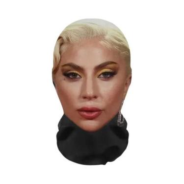 Imagem de Máscara De Cosplay 3D Impressa Em Toda a Parte Do Rosto Lady Gaga, Bal