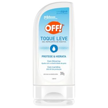 Imagem de OFF! Toque Leve Gel Repelente de Insetos e Mosquitos, Protege e Hidrata, Repelente Icaridina, 200ml