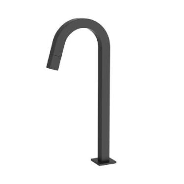 Imagem de Torneira Lavatório Mesa Bica Alta Dax Aira Black - DAX-1198-AR-BL - DA