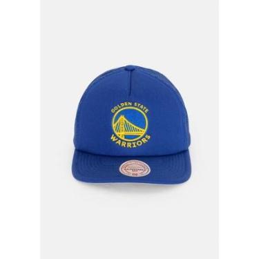 Imagem de Boné Mitchell & Ness NBA Evergreen Trucker Golden State Warriors Masculino-Masculino