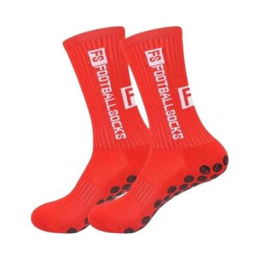 Imagem de Meias Esportivas Antiderrapantes Masculinas Para Futebol E Basquete, 1