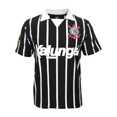 Imagem de Camisa Corinthians Polo Retrô 1990 Número 10 - Masculino-Masculino