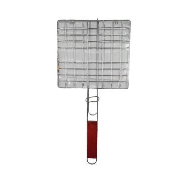 Imagem de Grelha Para Churrasco com Trava - 46 cm - N249076-7 - Quanhe