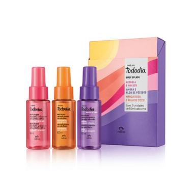 Imagem de Caixa Presente Body Splash Tododia Miniaturas Verão 3un 60ml - Natura 