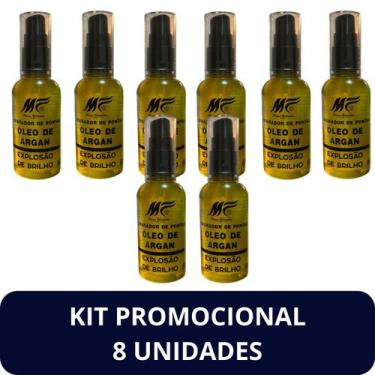 Imagem de Reparador de Pontas Minas Fórmula Óleo de Argan Vidro 60ml Kit 8 Unida