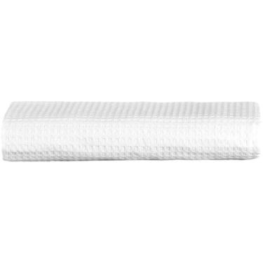 Imagem de Colcha Piquet Favo Casal Teka Gênova 220X240 100% Algodão, Branco, Cas