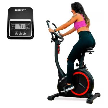 Imagem de Bicicleta Vertical Ergometrica V-2000 Magnética Ajustável Consport