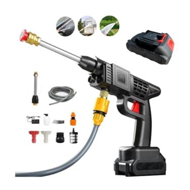 Imagem de Lavadora De Alta Pressão Ferramenta de lavagem Lava Jato Sem Fio Recarregável Portátil Máquina Portátil de Limpeza Para Carros