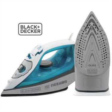 Imagem de Ferro de Passar a Vapor Black+Decker FX3060 Speed Steam - Base Ceramic Gliss, Antigotejamento e Vapor Vertical